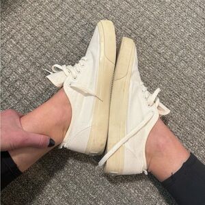 Everlane Forever Sneaker - white canvas